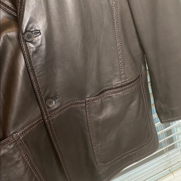 Andrew Marc Leather Jacket - Picture 8 of 8